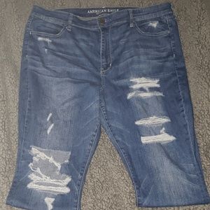 American eagle Jean's height rise jeggings
